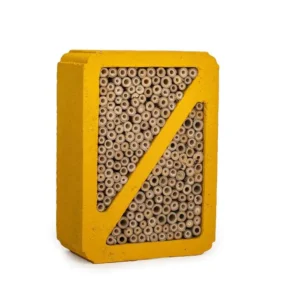 Woodstone-Insectenhotel-Salina-geel-Vivara Pro IP BL 02 Insectenblok geel