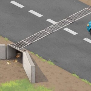 Fauna tunnel voor Amfibieën, zorg voor een oversteekplaats
